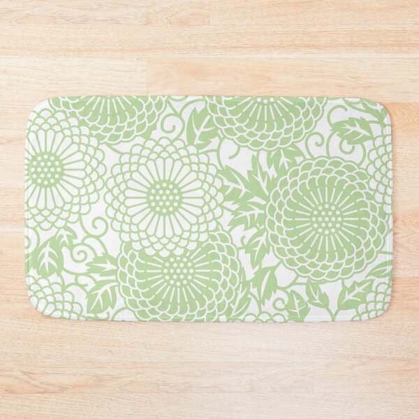 Item preview, Tea Green Batik Floral designed and sold by Makanahele.
