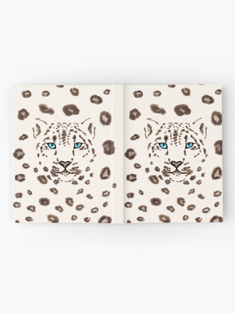 Alternate view of Watercolor Snow Leopard 2 Hardcover Journal