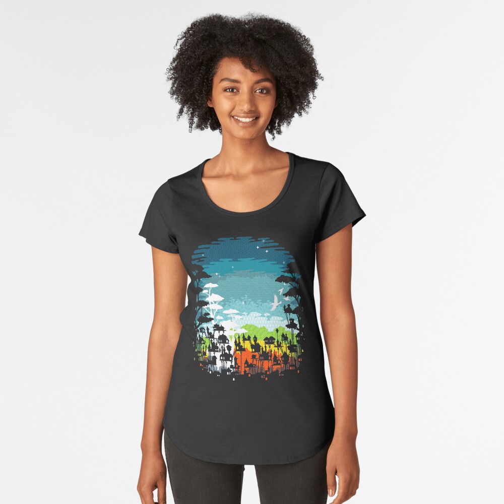 Item preview, Premium Scoop T-Shirt designed and sold by EleanorLutz.