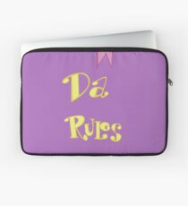 Da Rules Laptop Sleeve