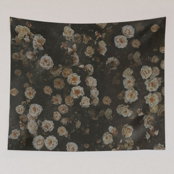 Item preview, Romantic Midnight Dark Floral Grunge designed and sold by Leah Flores.
