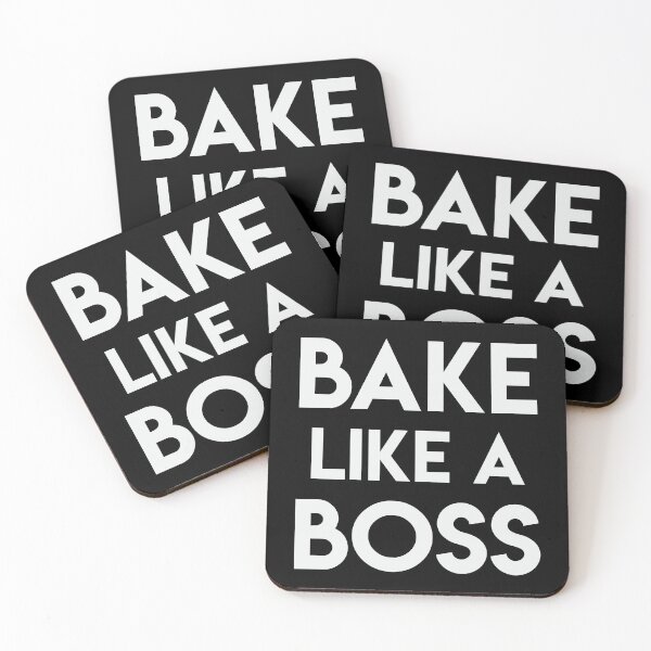 Item preview, Bake Like a Boss designed and sold by FontfulDesigns.