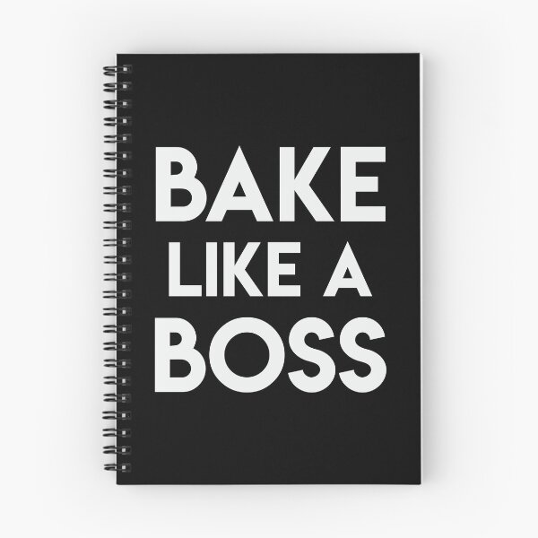 Item preview, Bake Like a Boss designed and sold by FontfulDesigns.