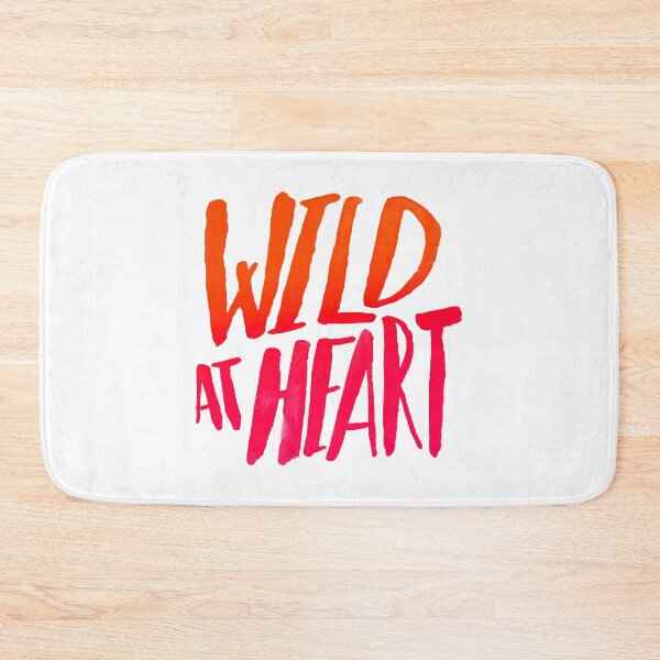 Item preview, Wild At Heart - Typography Flame Ombre designed and sold by Leah Flores.