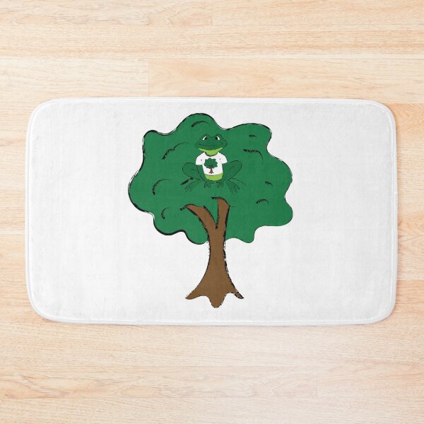 Item preview, Tree Frog in a Tree, Wearing a Tree Shirt designed and sold by RebekahLDesigns.