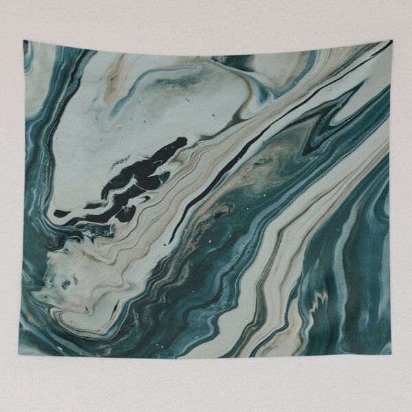 Item preview, Tranquil Arctic Painting Marble designed and sold by Leah Flores.