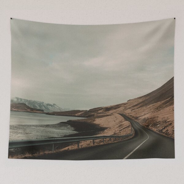 Artikelvorschau, Island Road malerische Landschaft entworfen und verkauft von Leah Flores.