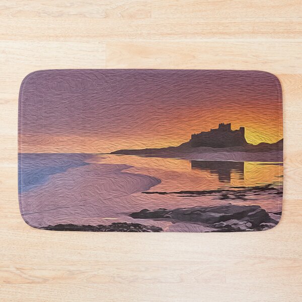 Item preview, Bamburgh Castle Digital Art designed and sold by davidelder.