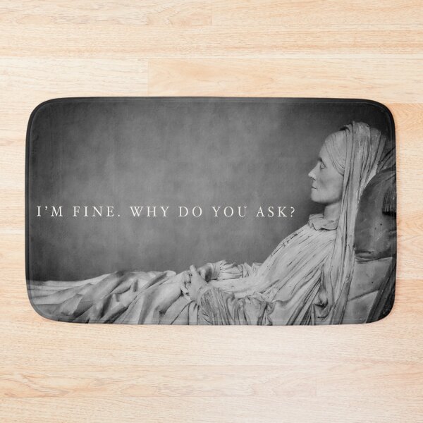 Item preview, I’m Fine. Spoonie Humor designed and sold by Monica Laipple.