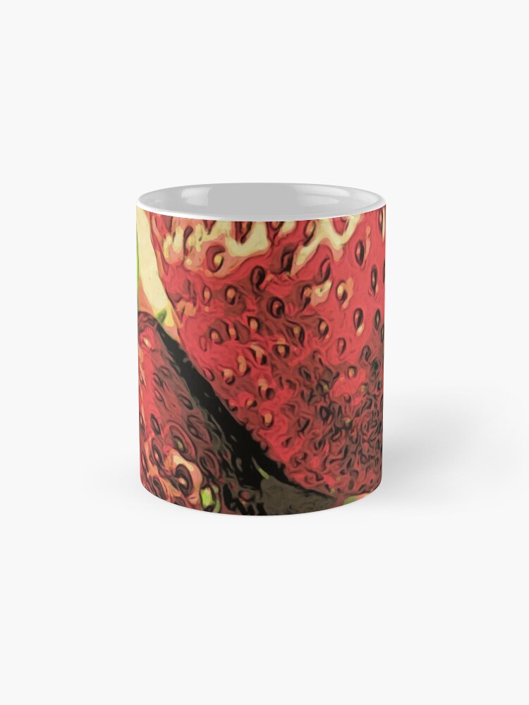 Alternate view of Strawberry Season - Fruit Lover Gift - Art Photography Mug