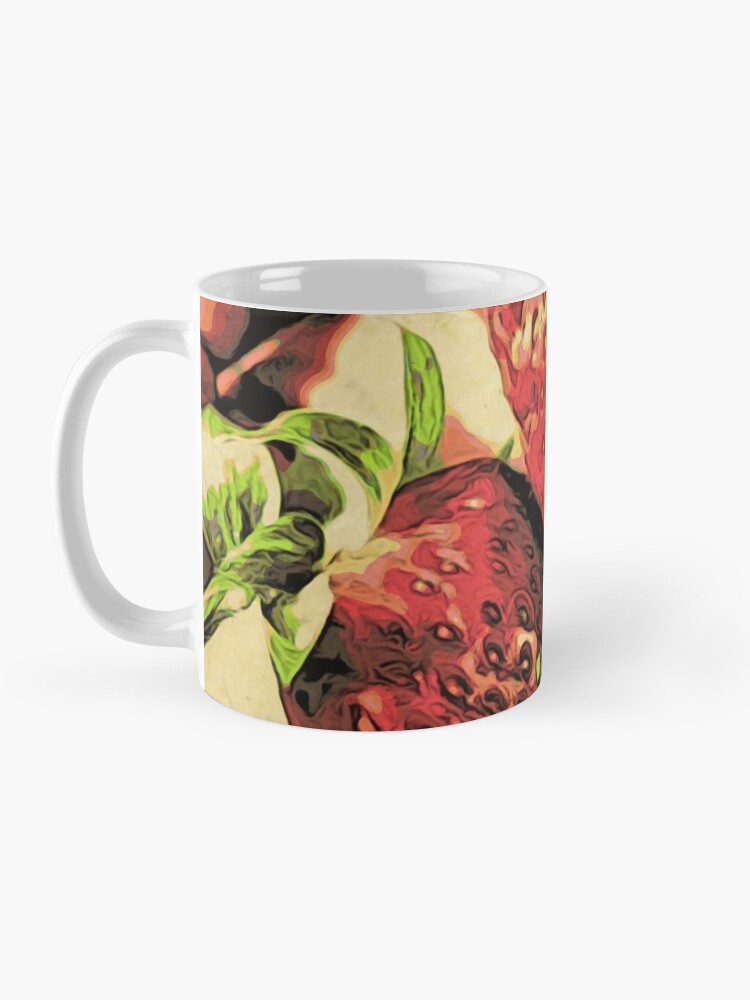 Alternate view of Strawberry Season - Fruit Lover Gift - Art Photography Mug