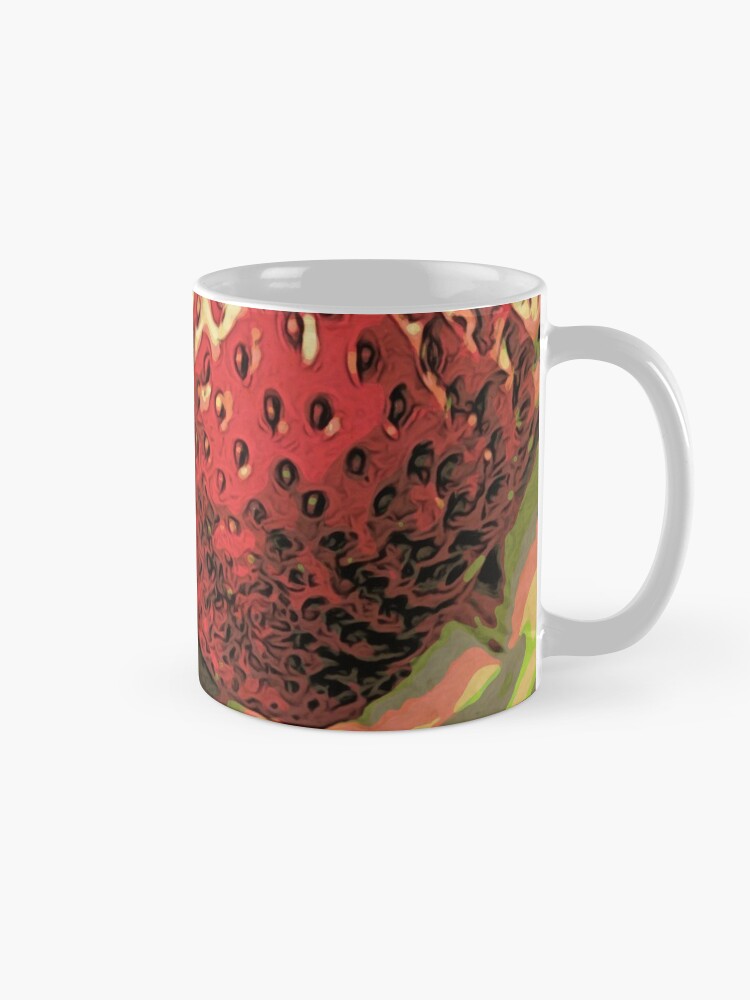 Alternate view of Strawberry Season - Fruit Lover Gift - Art Photography Mug