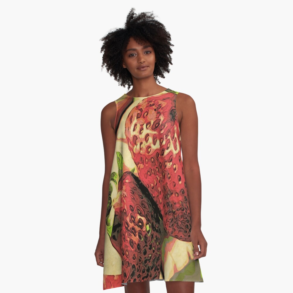 Item preview, A-Line Dress designed and sold by OneDayArt.
