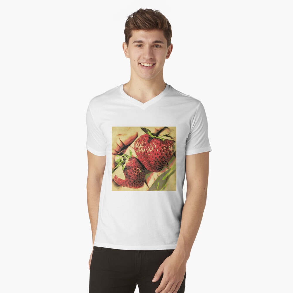 Item preview, V-Neck T-Shirt designed and sold by OneDayArt.