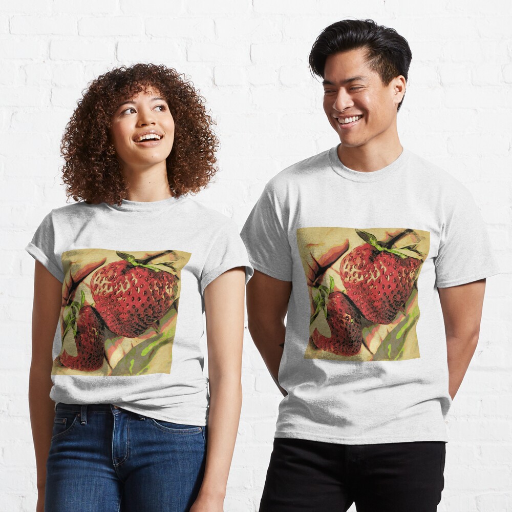 Strawberry Season - Fruit Lover Gift - Art Photography Classic T-Shirt