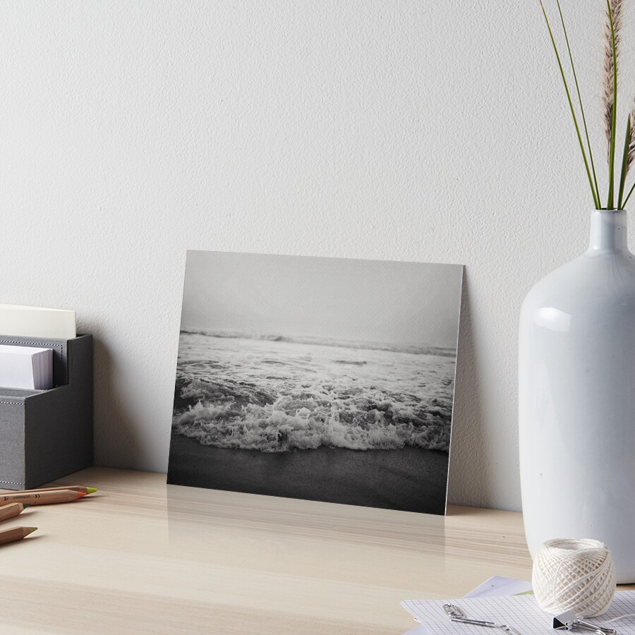 Ocean Crash Art Board Print