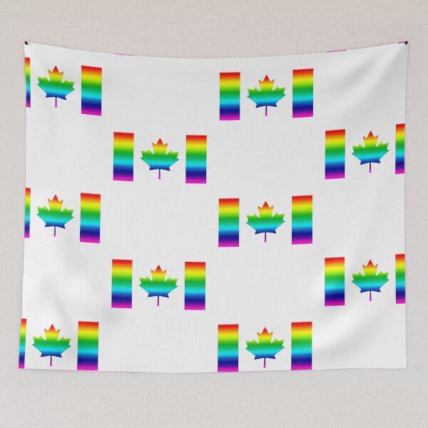Item preview, Canadian Pride Flag designed and sold by credbubble.
