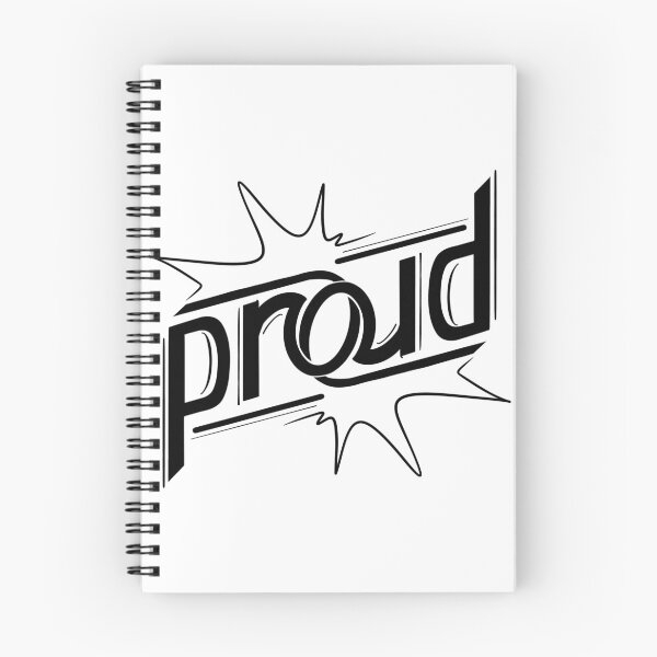 Item preview, PROUD Ambigram — blocked black designed and sold by Iyad Ghanim.