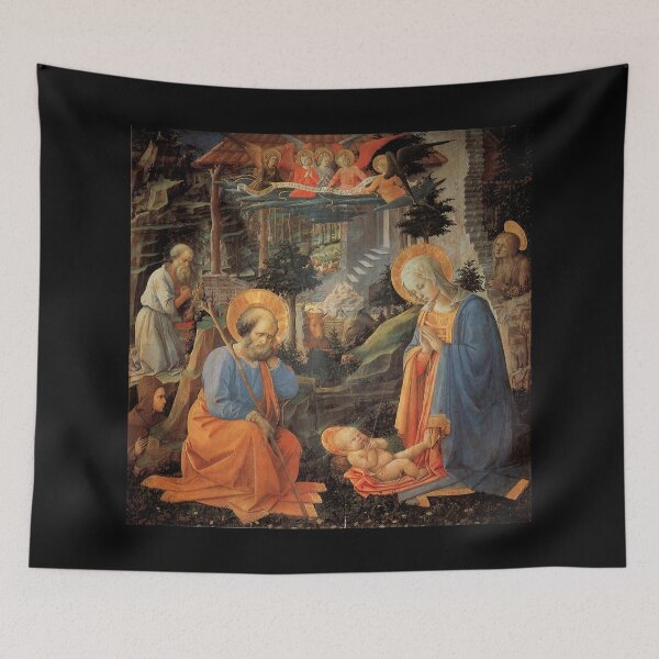 Item preview, Adoration of Annalena - Lippi - Circa 1453 designed and sold by CrankyOldDude.