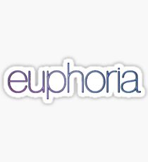 euphoria logo Sticker