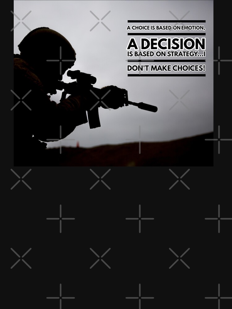 Warrior Shirt, A Warrior Decision by maryspeer