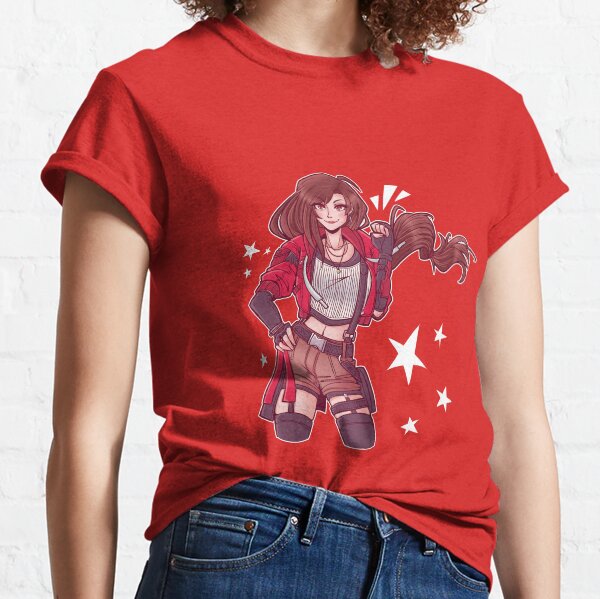 Tifa Final Fantasy VII Remake Lockhart Funny geek nerd Video Game Gift T-Shirt