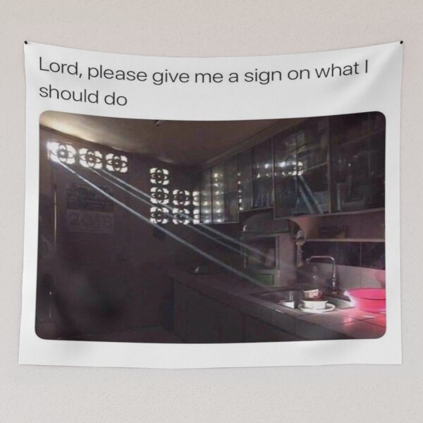 Item preview, Lord give me a sign twitter meme designed and sold by SnackDealer3179.