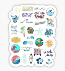 Beach Stickers | Redbubble