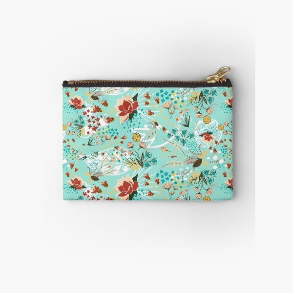 Item preview, peculiar flowers blue designed and sold by francielle.