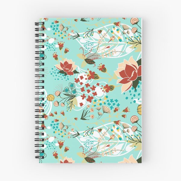 Item preview, peculiar flowers blue designed and sold by francielle.