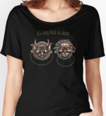 Es ist sehr unhöflich, Labyrinth Klopfer zu starren Loose Fit T-Shirt