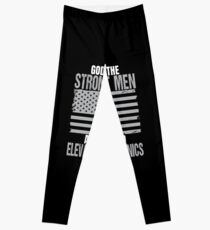 Strongest Men Are Elevator Mechanics Leggings