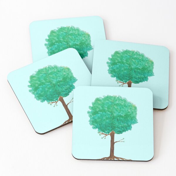 Item preview, Round Shrub Tree designed and sold by Ari-ArtStudio.