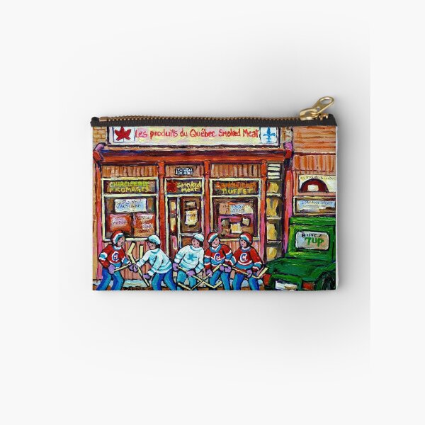 Item preview, MONTREAL ART CANADIAN PAINTINGS FOR SALE POINTE ST.CHARLES DELI SMOKED MEAT designed and sold by Carole  Spandau.