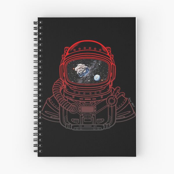 Item preview, ASTRONAUT MEETS ASTEROID / Asteroid Day - digital art - by Iona Art Digital designed and sold by IonaArtDigital.