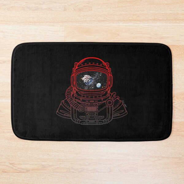 Item preview, ASTRONAUT MEETS ASTEROID / Asteroid Day - digital art - by Iona Art Digital designed and sold by IonaArtDigital.