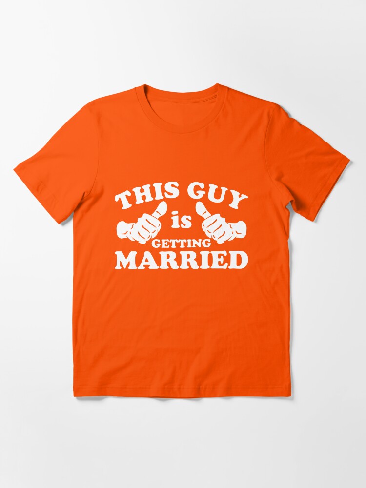 Alternate view of This Guy Is Getting Married Essential T-Shirt