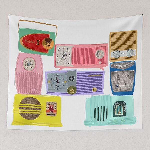 Item preview, Amor de radio vintage designed and sold by jenbucheli.
