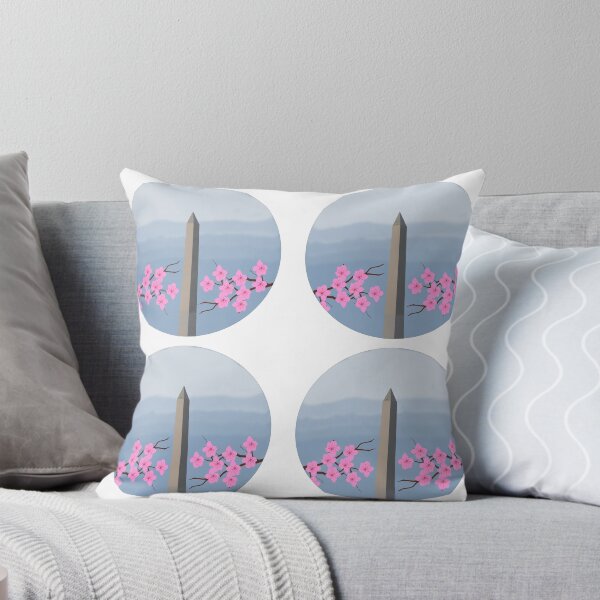 Item preview, Cherry Blossom Washington Monument designed and sold by Shephard Cruz.