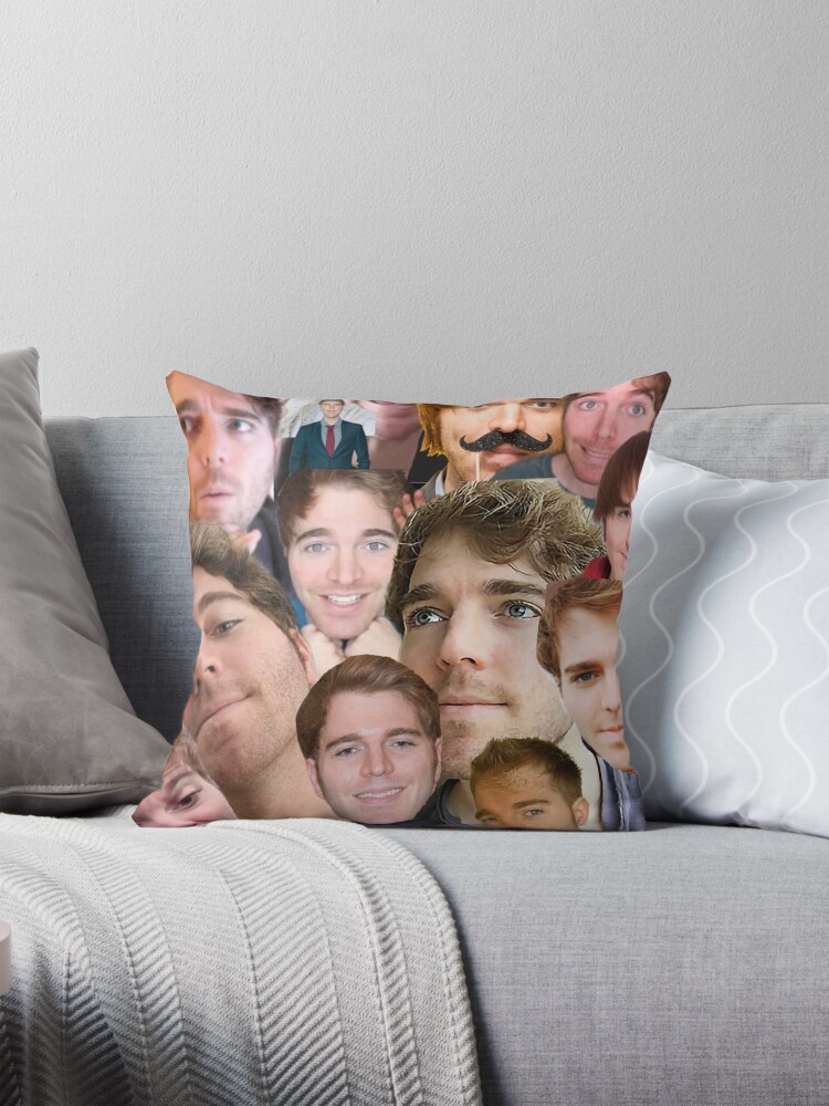 Shane Dawson Collage Pillow for Sale by rainyrainbow Redbubble