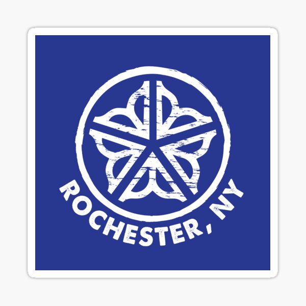 Officially Licensed Rochester Circle Logo T-Shirt Sticker
