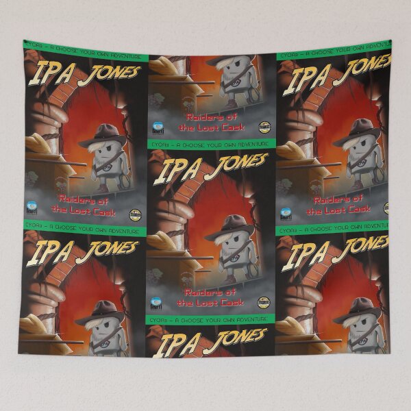 Item preview, IPA Jones: Raiders of the Lost Cask designed and sold by tnewton69.