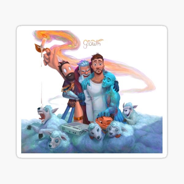 Growth Jon Bellion Merch Sticker