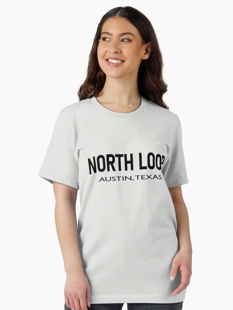 Thumbnail 1 of 7, Essential T-Shirt, North Loop - Austin, Texas designed and sold by willpate.