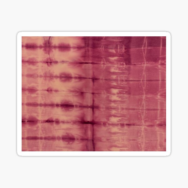 SKU627 Shibori Style - Violet Red 1 Sticker