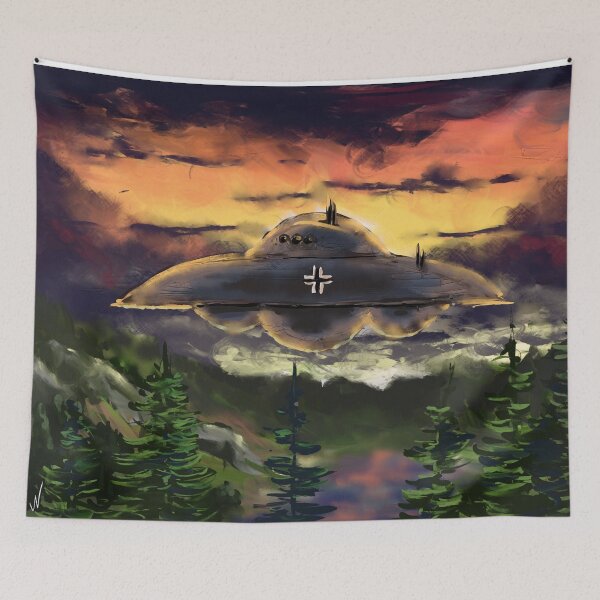 Item preview, Haunebu in the valley designed and sold by ngrafik.