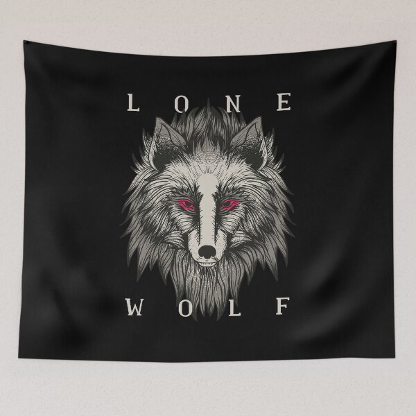 Item preview, Lone Wolf Graphic designed and sold by Cozmick.