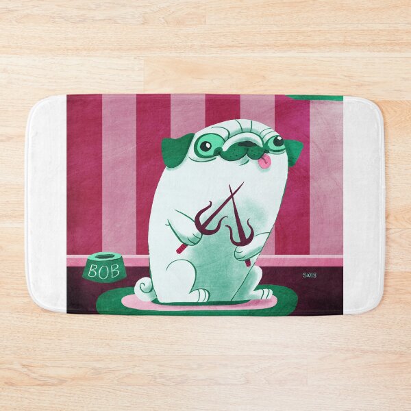 Item preview, Joseph the Pug designed and sold by washburnillos.