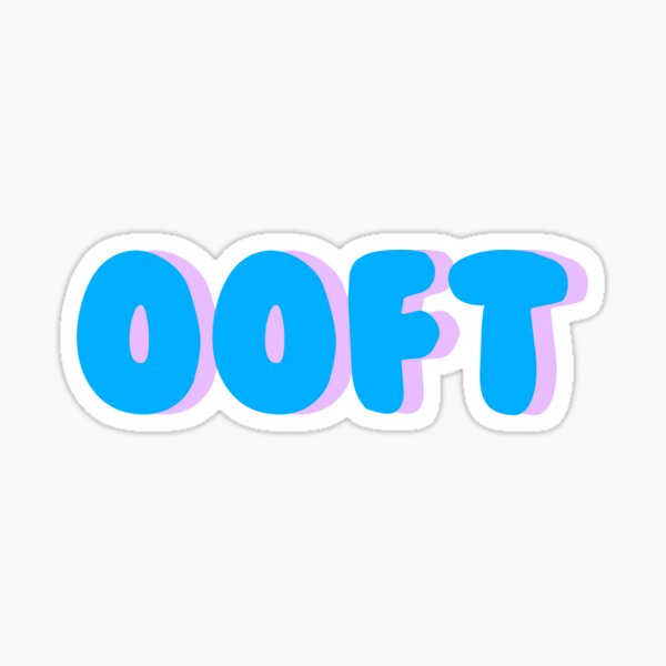 Ooft Stickers Redbubble - blue roblox stickers redbubble