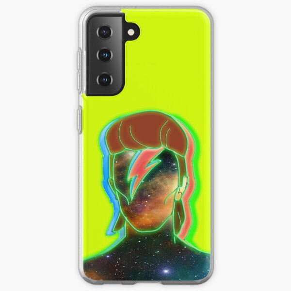 STARMAN / Neon nostalgia homenaje Funda blanda para Samsung Galaxy
